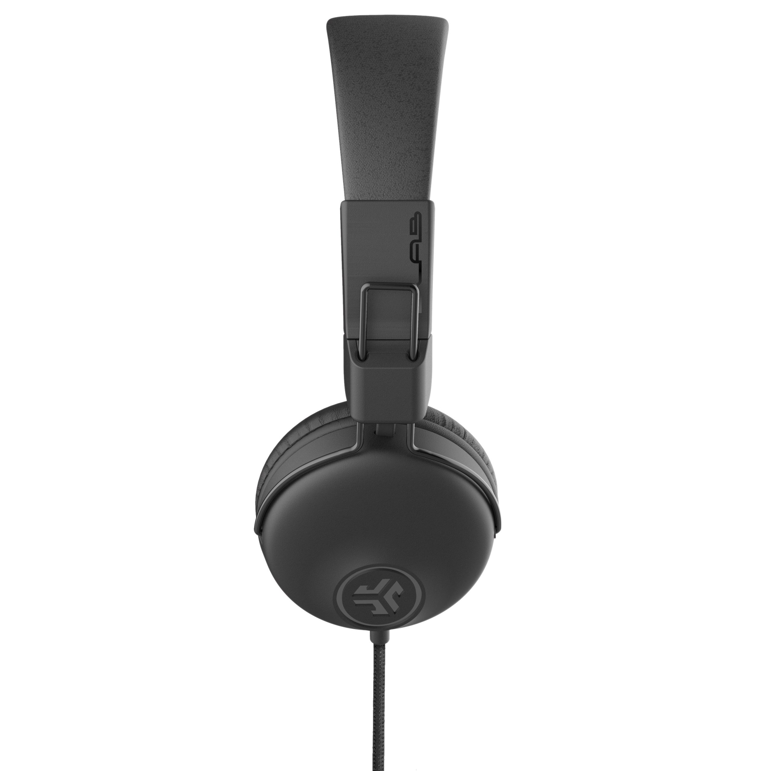 JLab Studio On-Ear Wired Headphones Black - Image 3