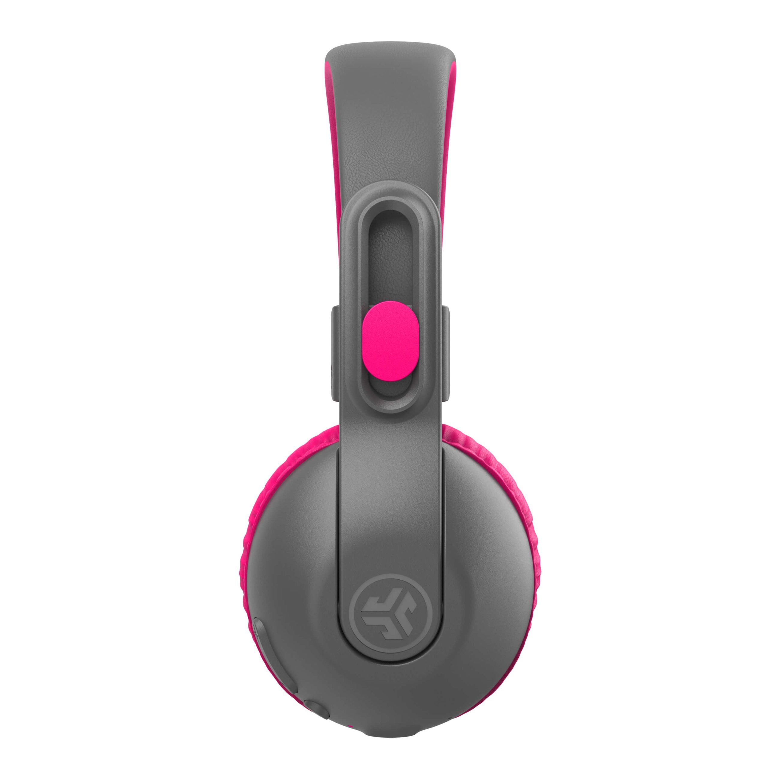 JBuddies Studio 2 Wireless Kids Headphones Pink/Gray - Image 3