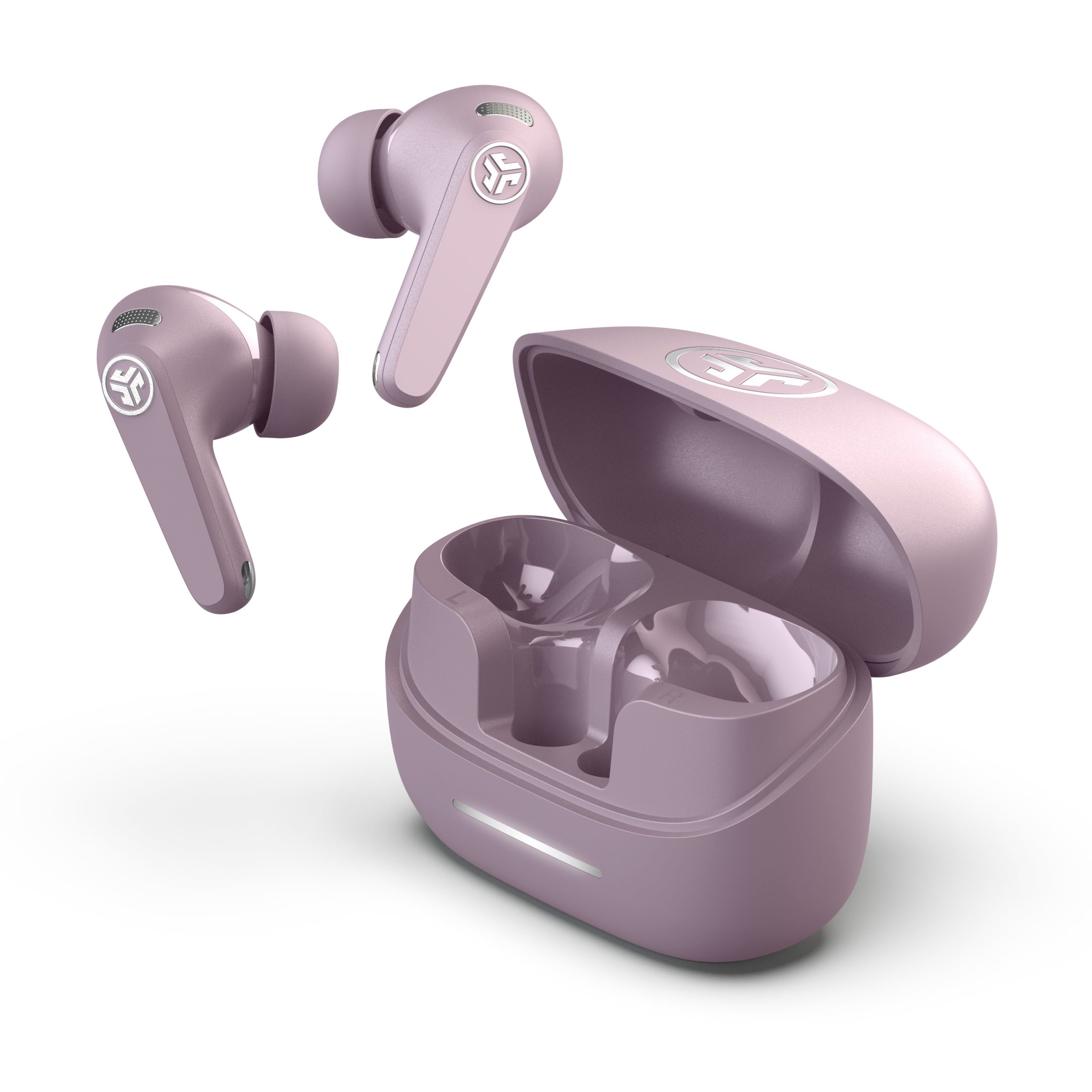 JBuds Pods ANC True Wireless Earbuds Mauve - Image 3