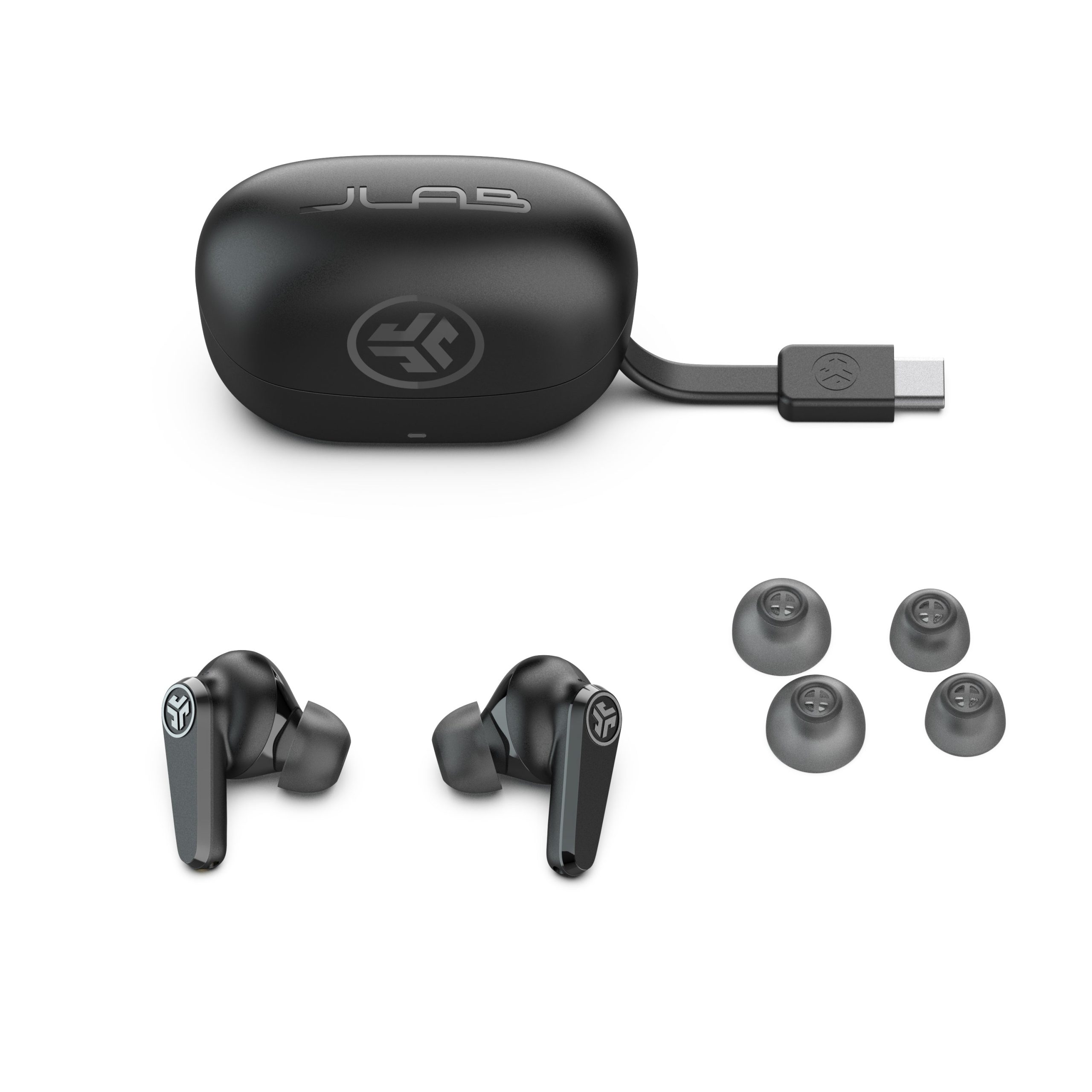 Go Pods ANC True Wireless Earbuds Black - Image 7