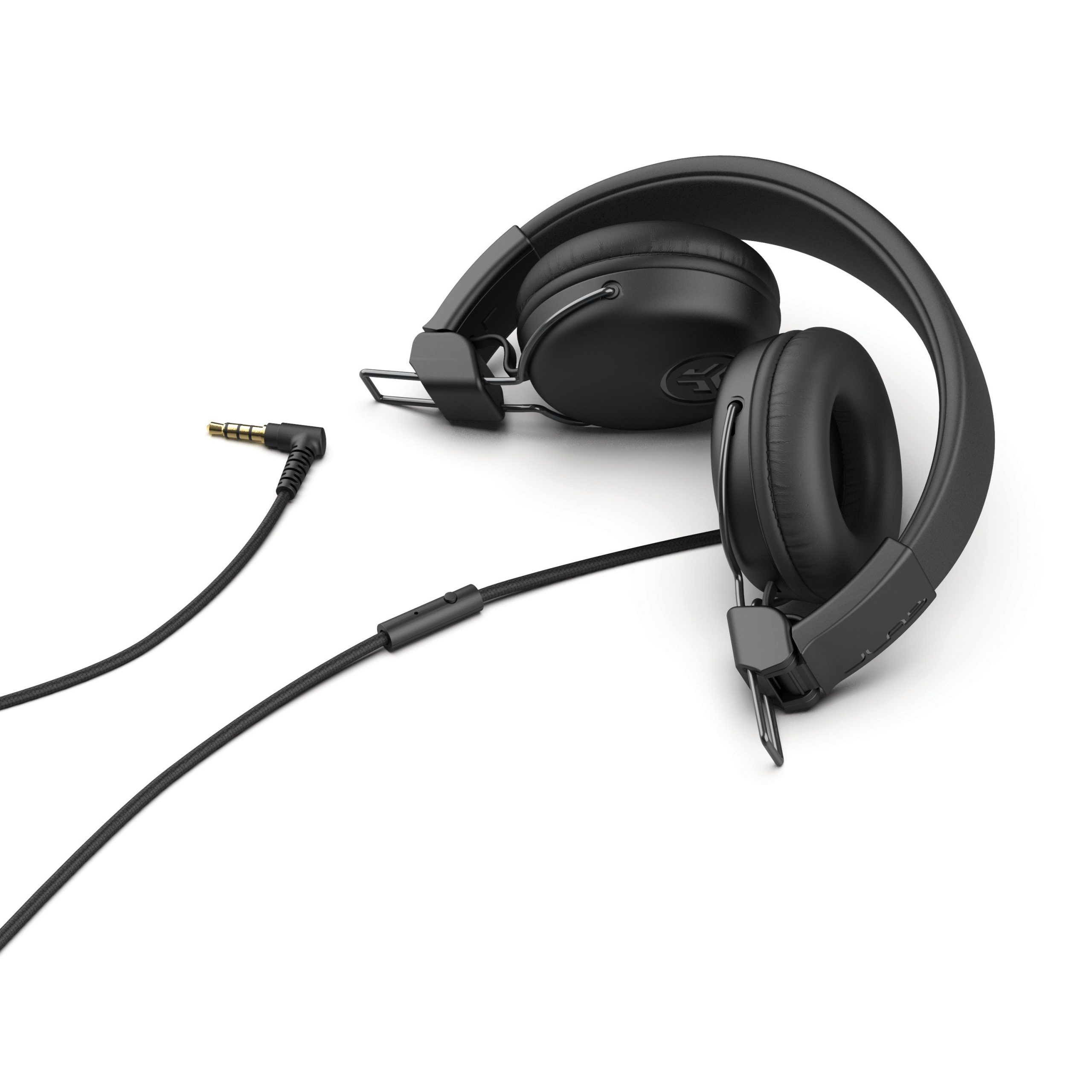 JLab Studio On-Ear Wired Headphones Black - Image 4