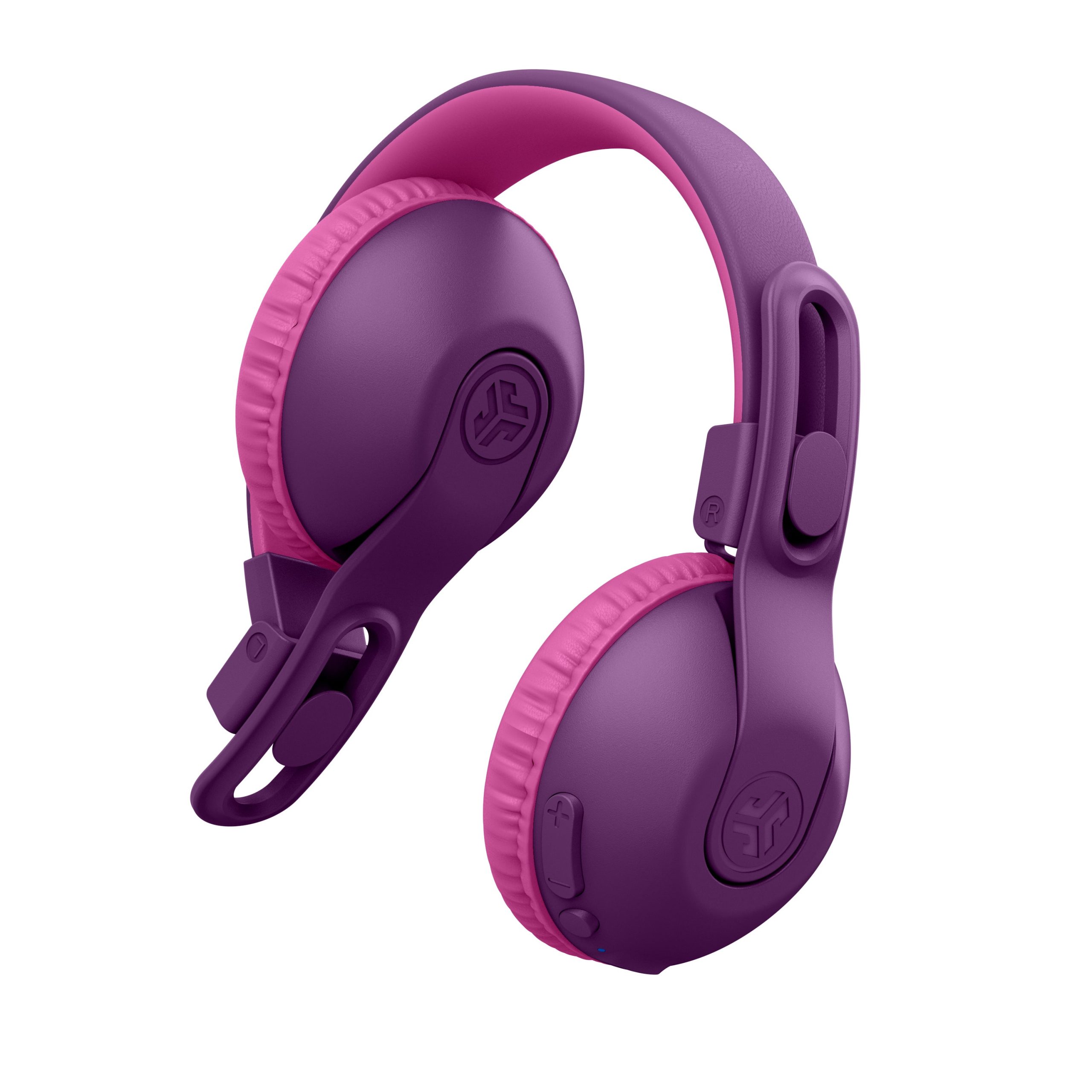 JBuddies Studio 2 Wireless Kids Headphones Purple/Pink - Image 4