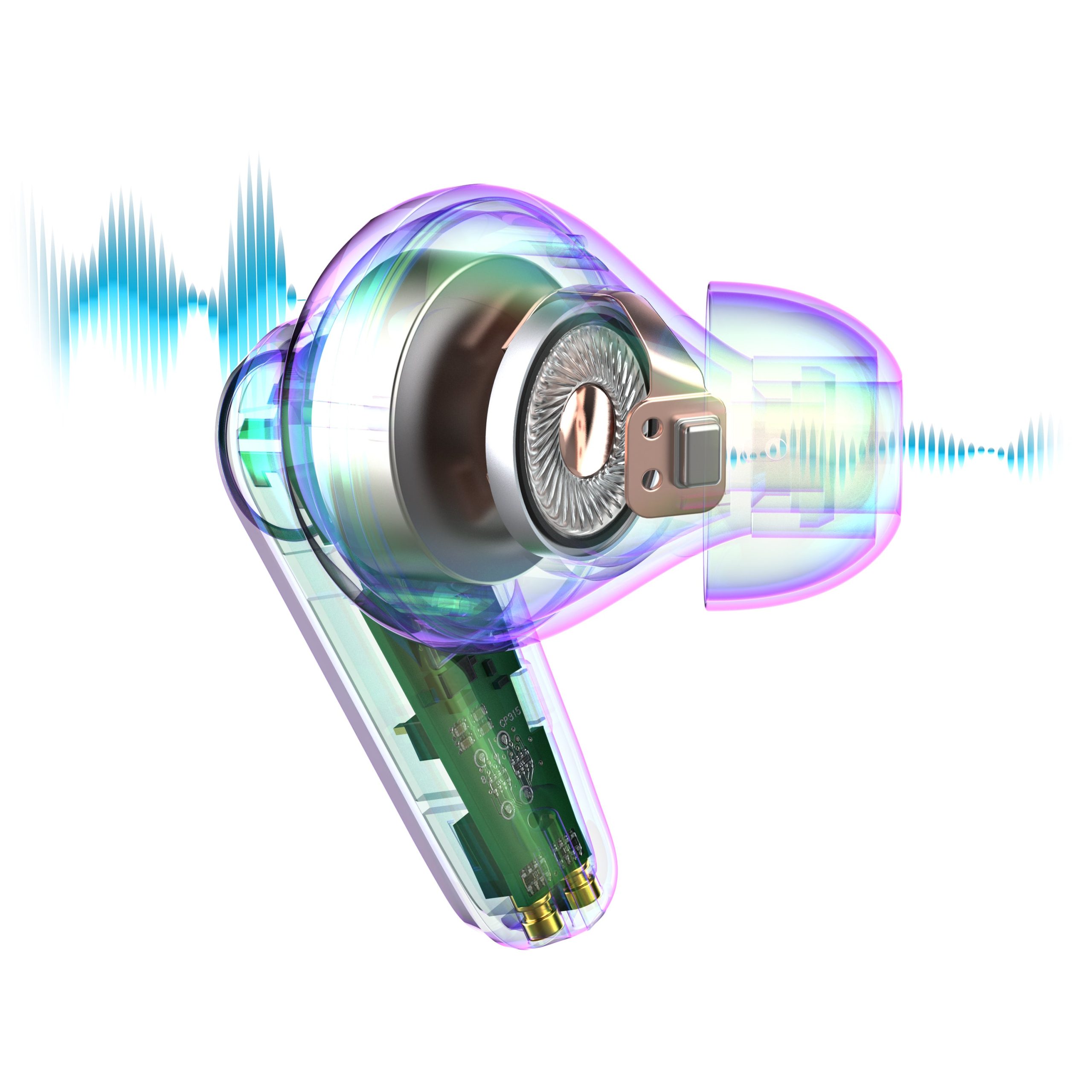 Go Pods ANC True Wireless Earbuds Lilac - Image 7