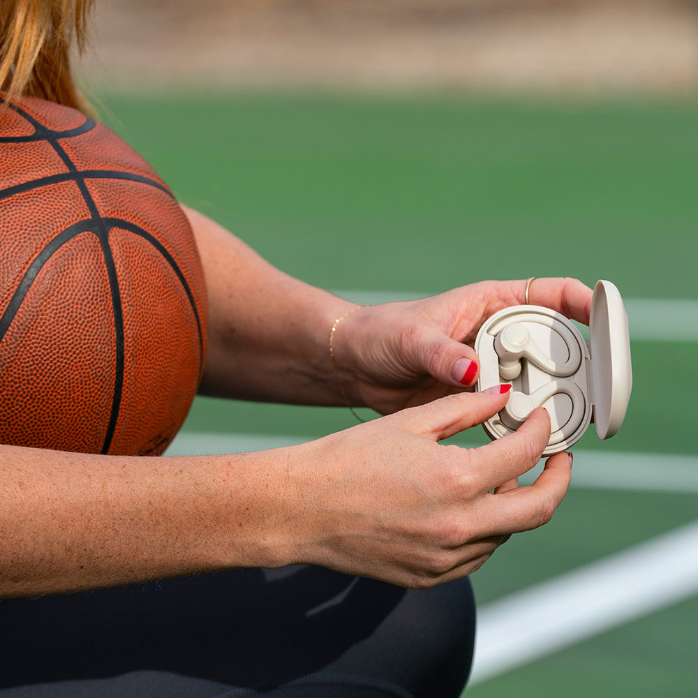 GO Air Sport True Wireless Earbuds Sand - Image 4