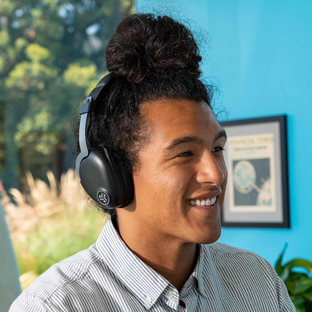 JBuds Work Wireless Over-Ear Headset Black - Image 2