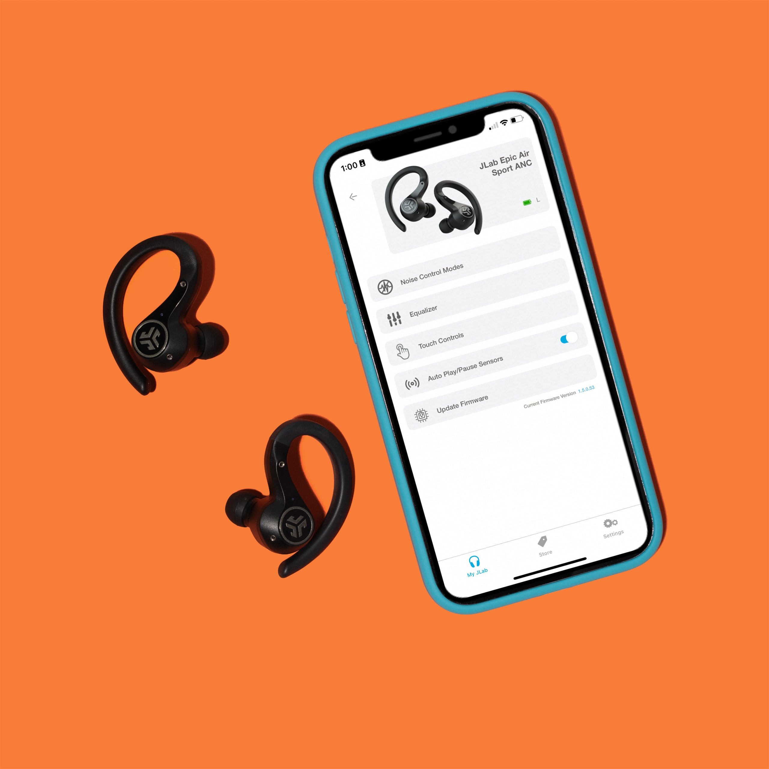 Epic Air Sport ANC True Wireless Earbuds 2nd Generation Black - Image 4