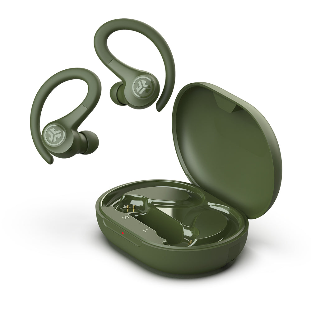 GO Air Sport True Wireless Earbuds Green - Image 2
