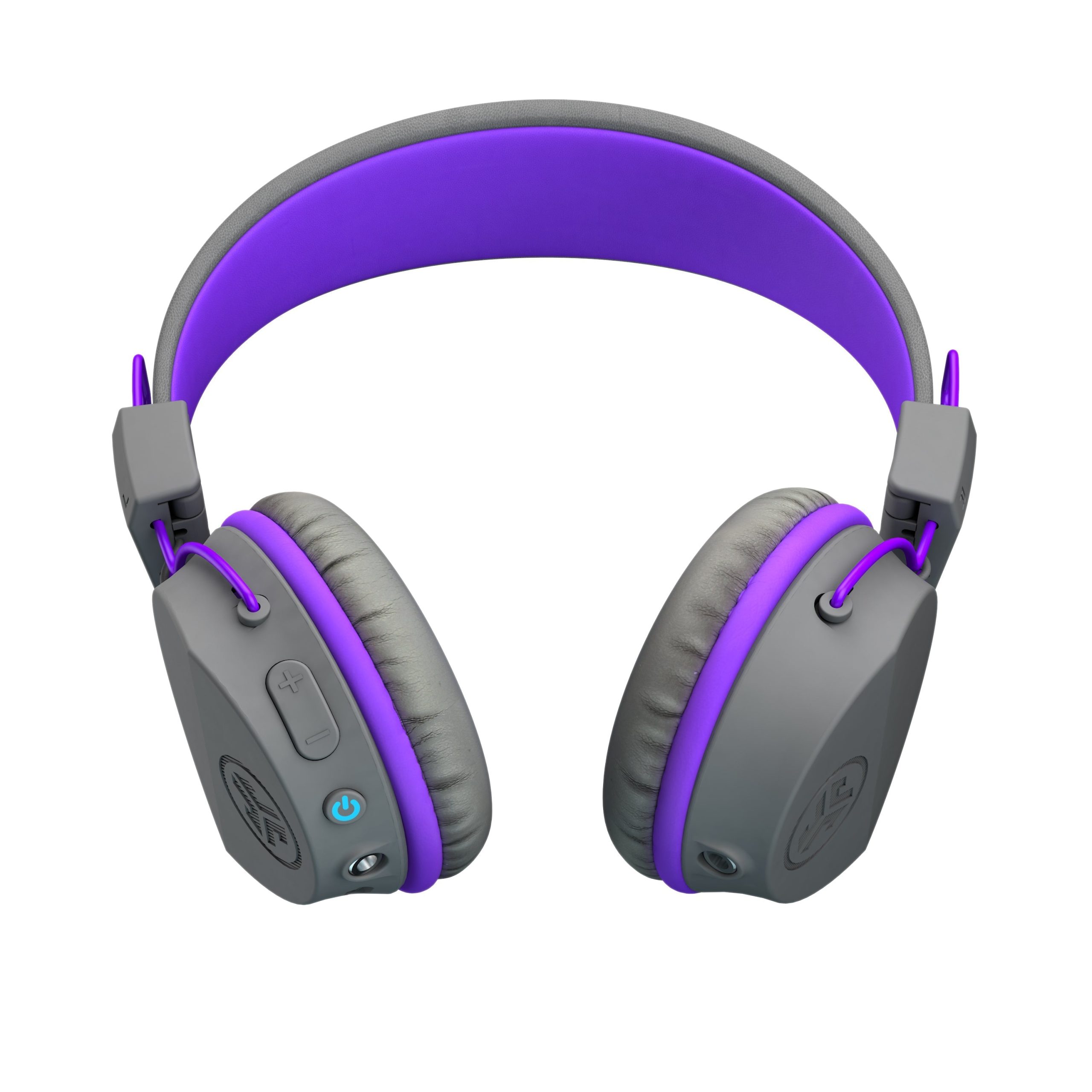JBuddies Studio Wireless Kids Headphones Graphite/Purple - Image 2