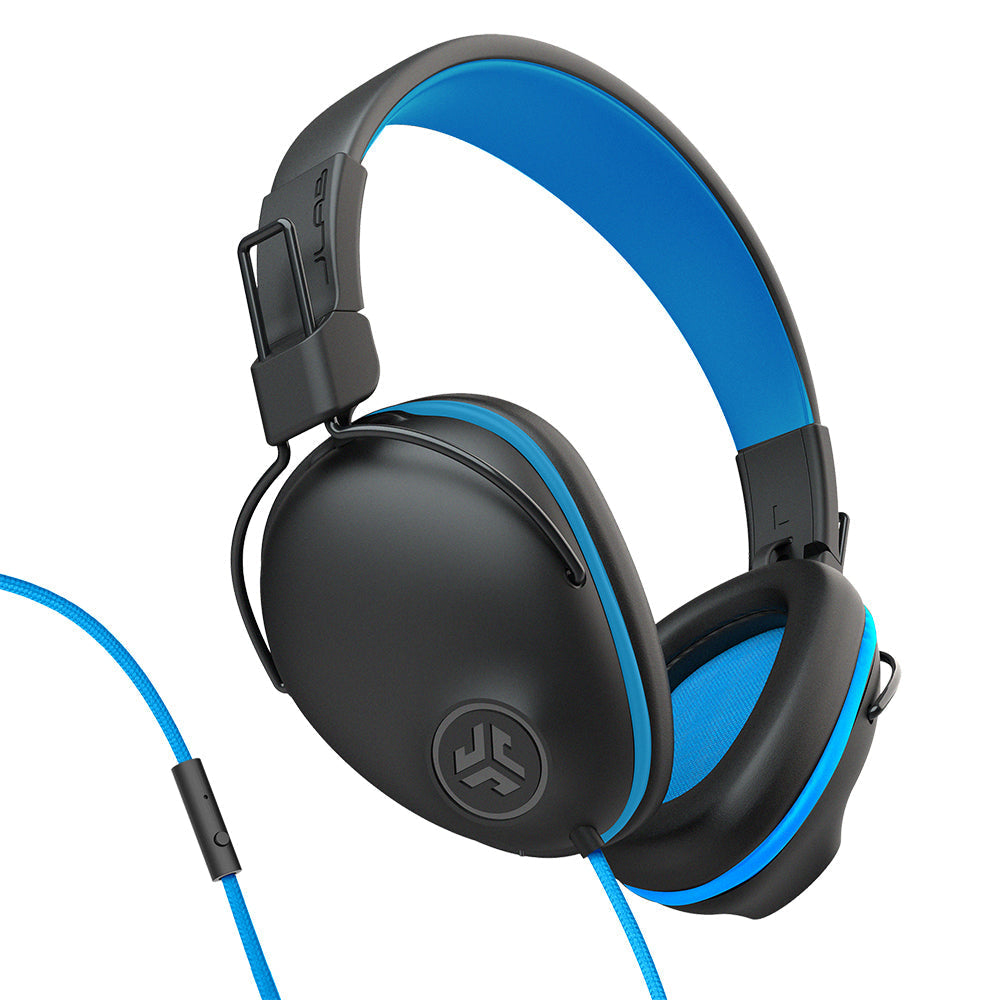 JBuddies Pro Wired Over-Ear Kids Headphone Blue - Image 3