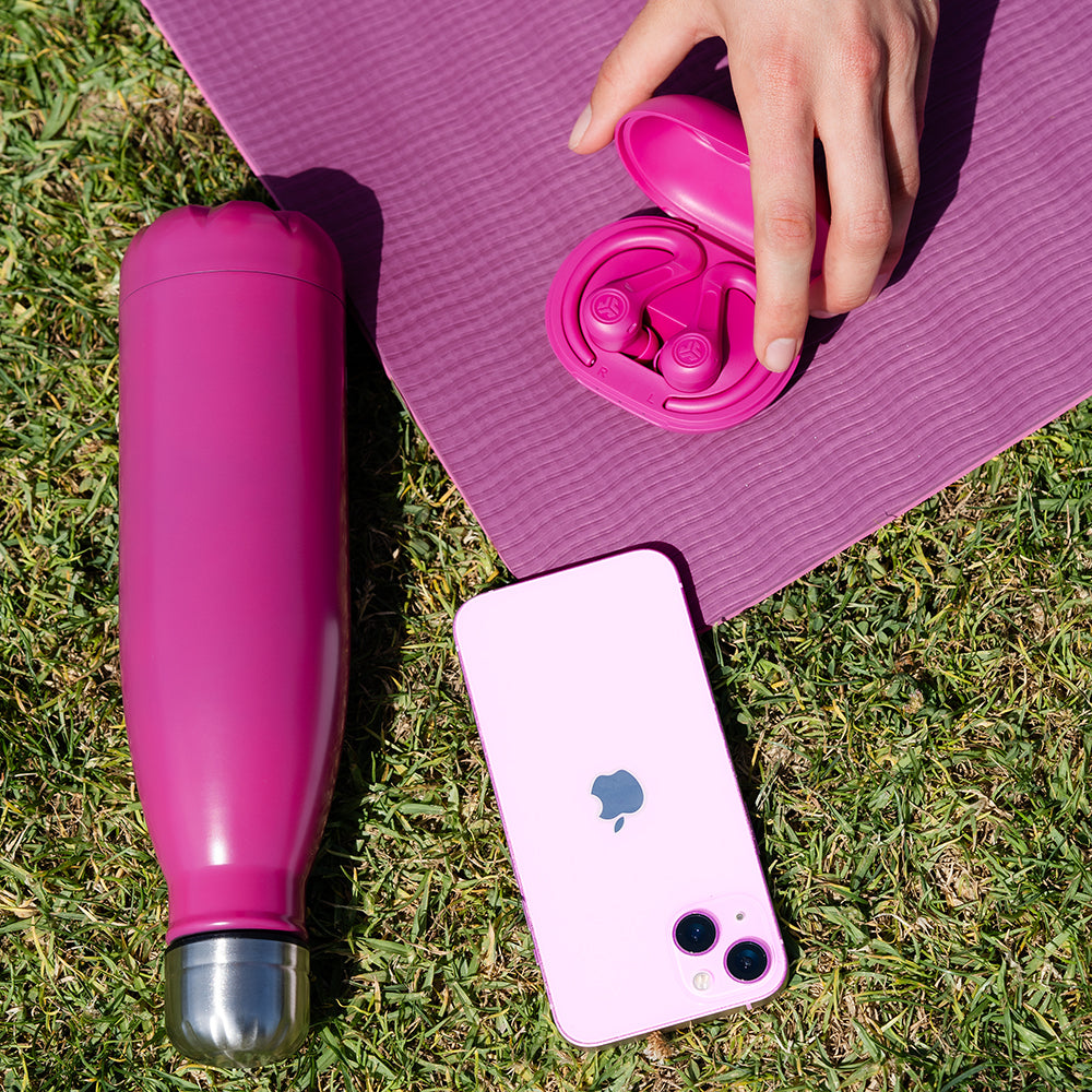 JBuds Sport ANC 4 True Wireless Earbuds Pink - Image 7