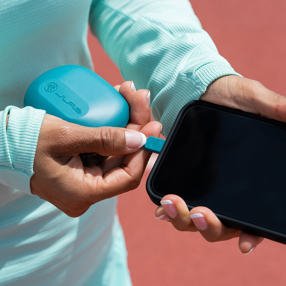 JBuds Sport ANC 4 True Wireless Earbuds Teal - Image 5