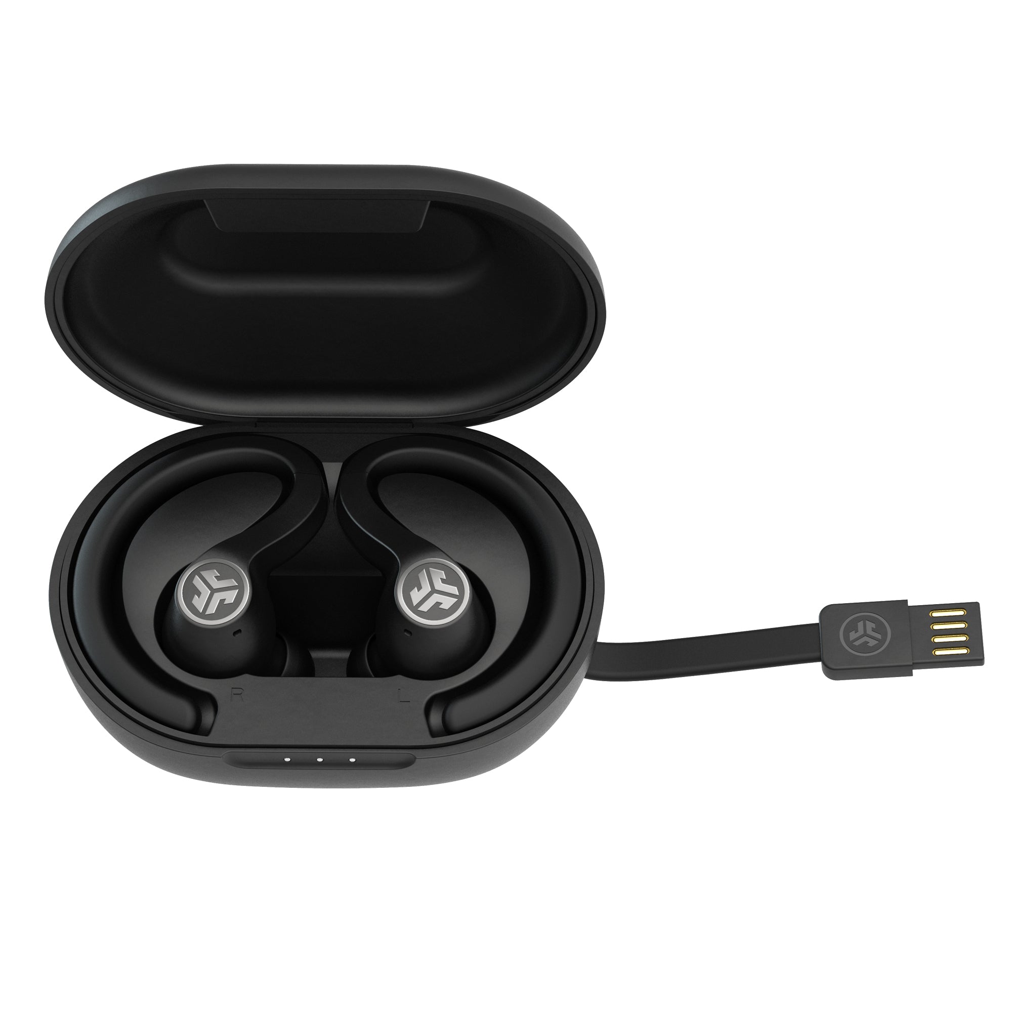JBuds Air Sport True Wireless Earbuds 3rd Generation Black - Image 4