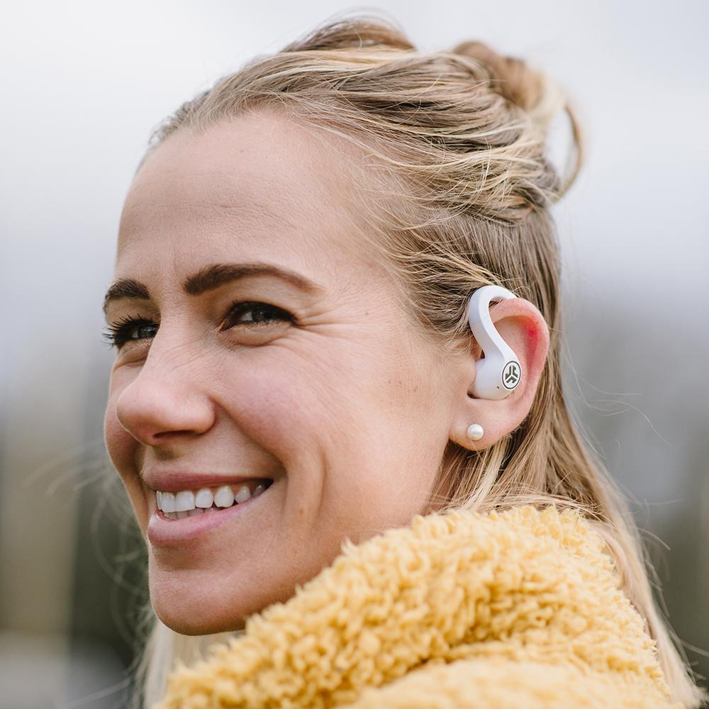 JBuds Air Sport True Wireless Earbuds White - Image 2