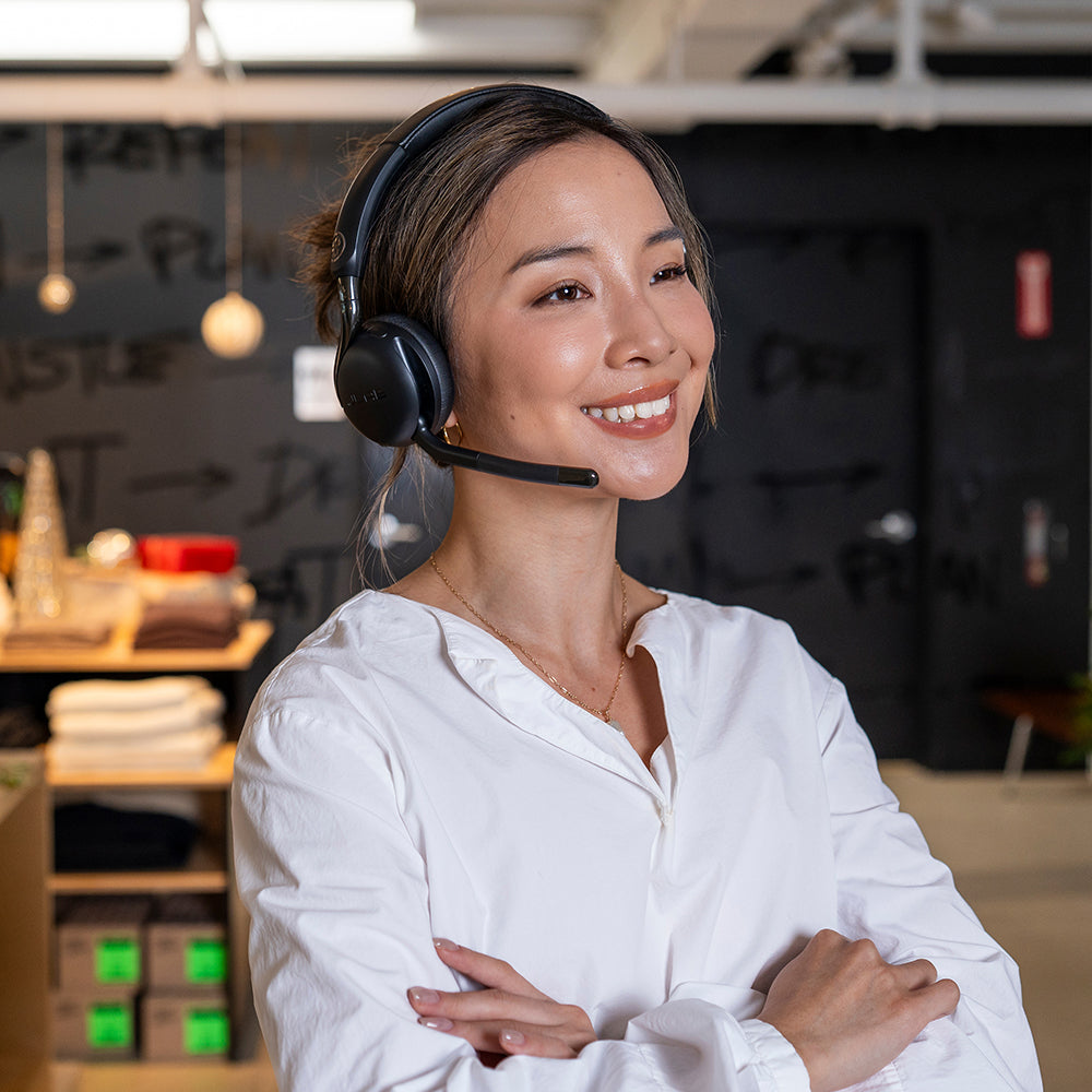 GO Work Wireless On-Ear Headset Gen 3 Black - Image 2