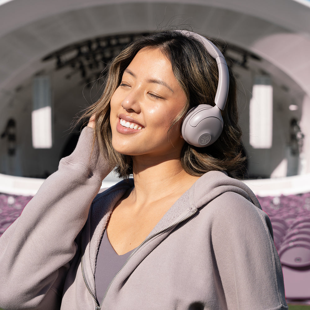 Go Lux ANC Wireless Headphones Mauve - Image 6