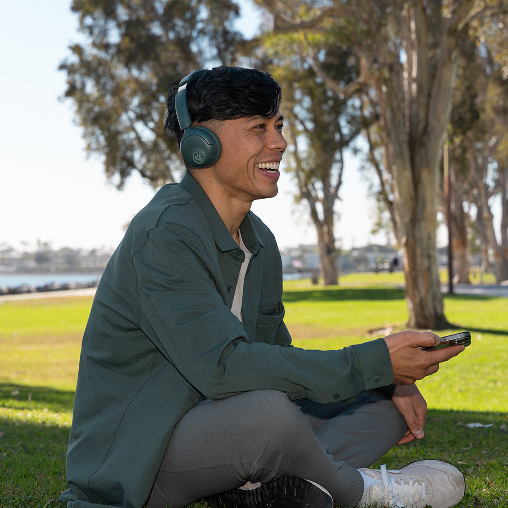 Go Lux ANC Wireless Headphones Sage - Image 2