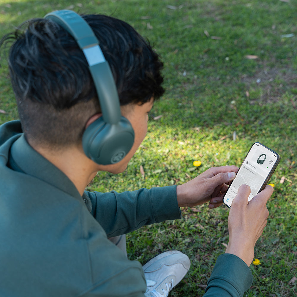 Go Lux ANC Wireless Headphones Sage - Image 6