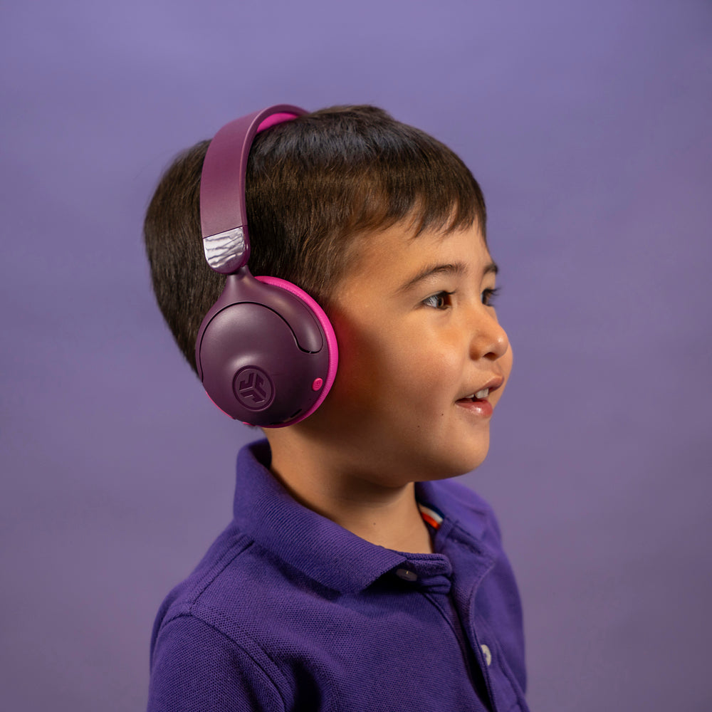 JBuddies ANC Kids Headphones Purple/Pink - Image 4