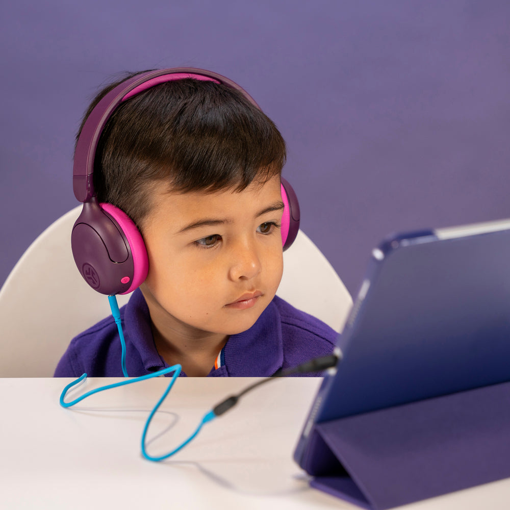 JBuddies ANC Kids Headphones Purple/Pink - Image 5
