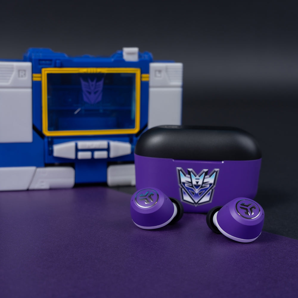 Transformers JBuds ANC 3 True Wireless Earbuds Decepticons - Image 2