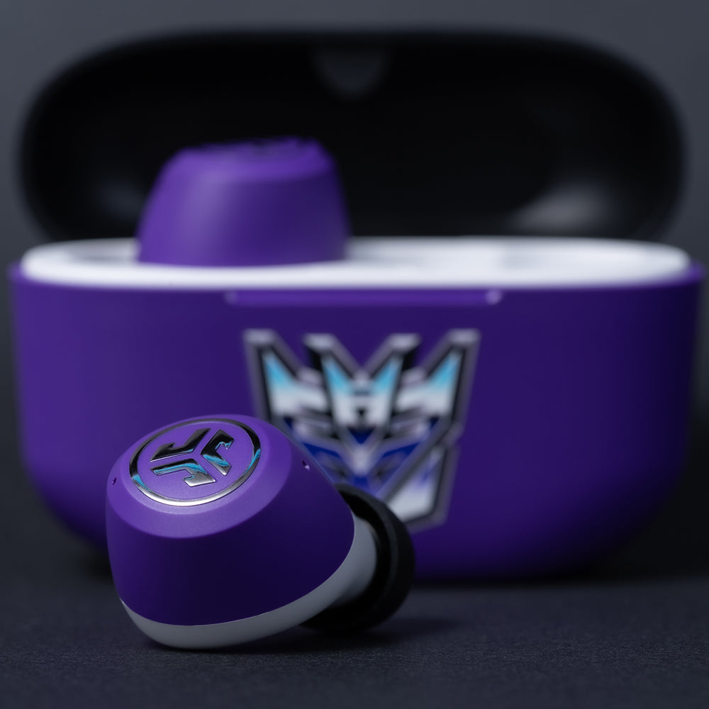 Transformers JBuds ANC 3 True Wireless Earbuds Decepticons - Image 4