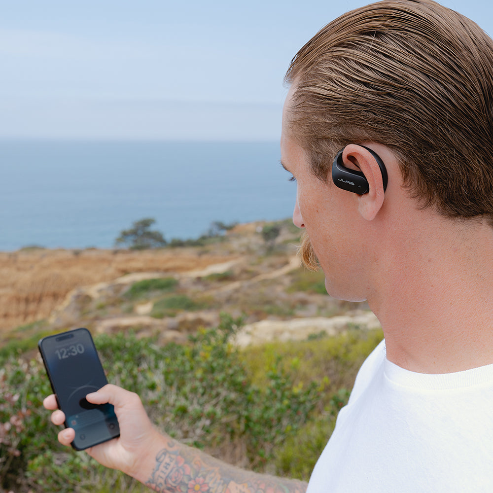 JBuds Open Sport True Wireless Earbuds Black - Image 4