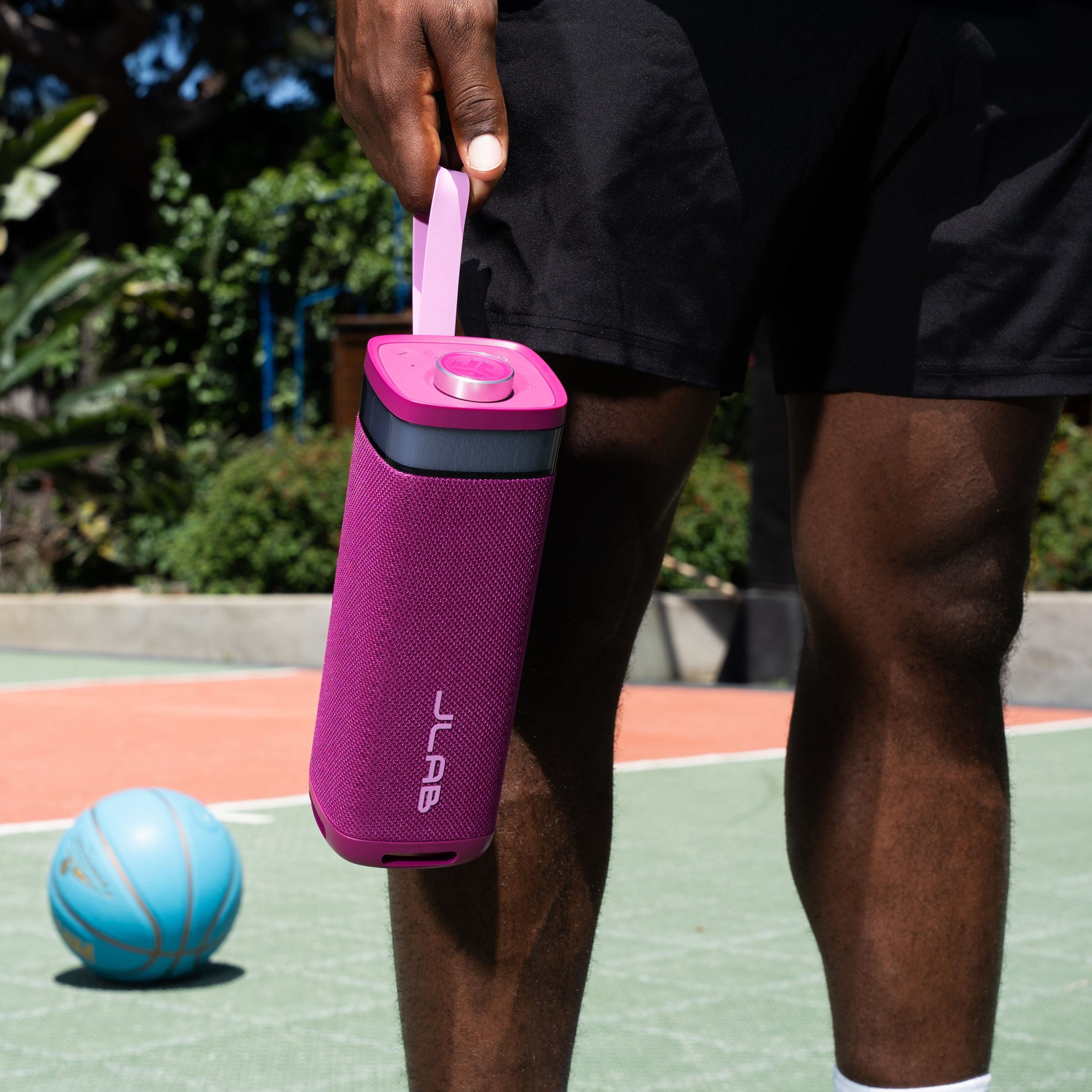JBuds Party Portable Bluetooth Speaker Mulberry - Image 2