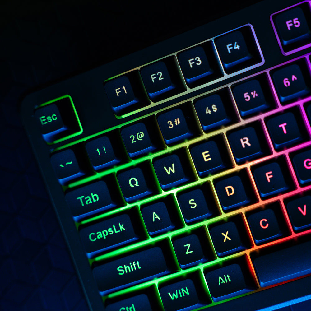 Nightfall Full-Size Wired Gaming Keyboard Black - Image 4