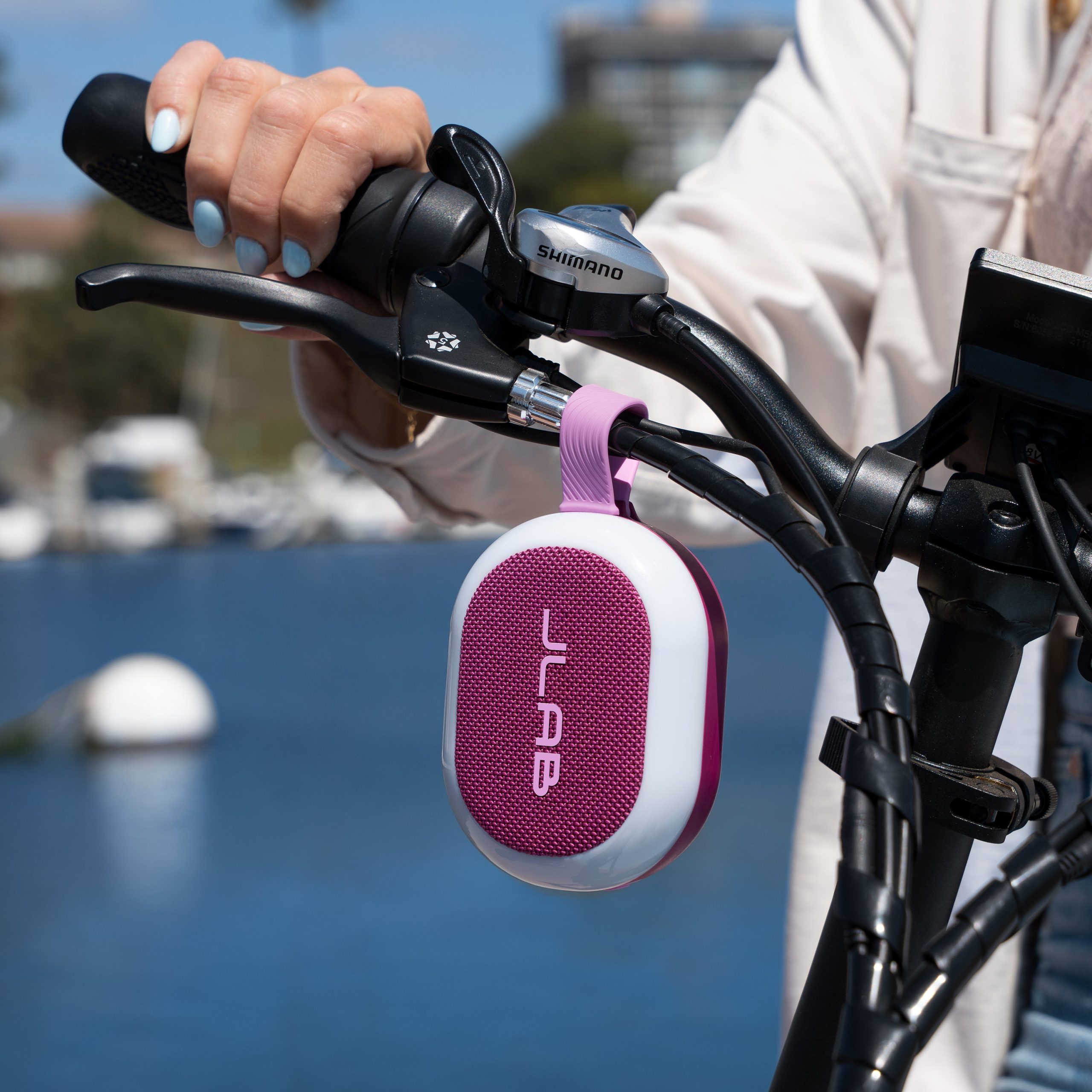 Pop Party Ultra-Portable Bluetooth Speaker Mulberry - Image 2