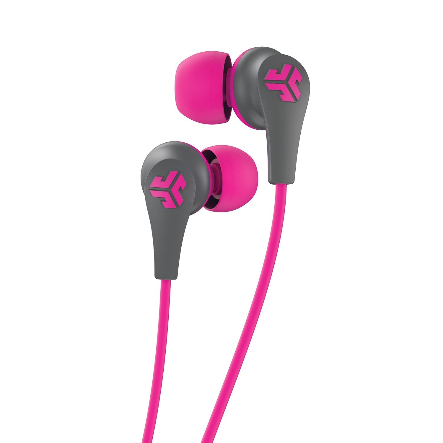 JBuds Pro Wireless Signature Earbuds Pink/Gray - Image 2