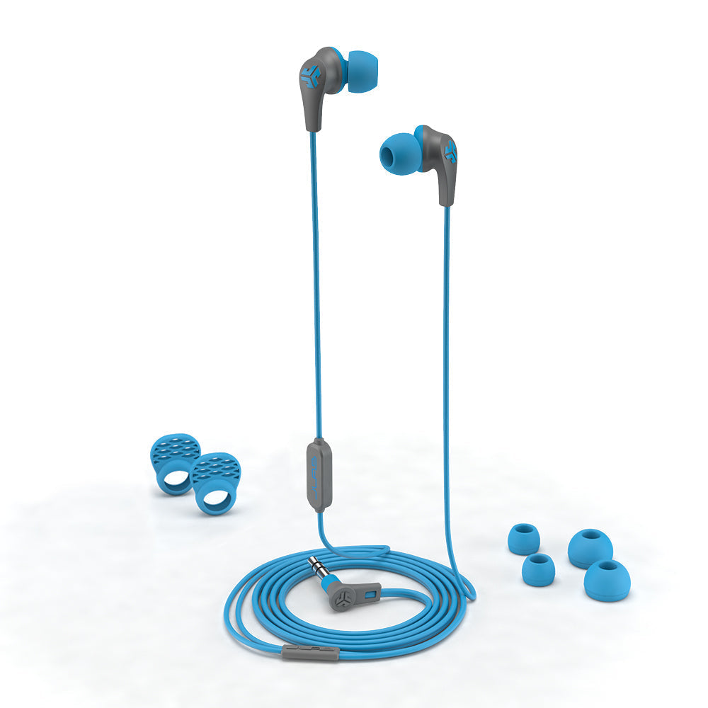 JBuds Pro Signature Earbuds Blue - Image 3