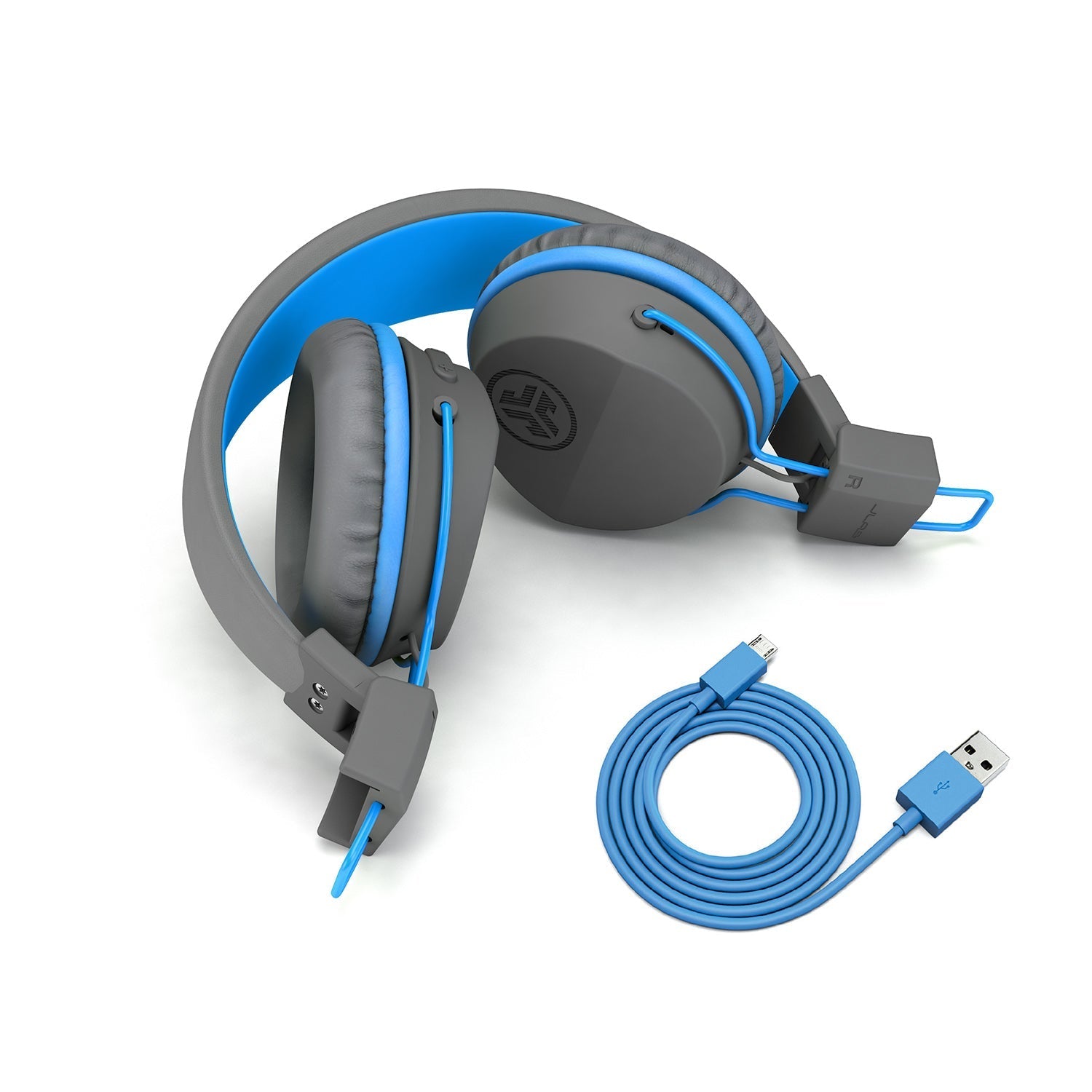 Neon Wireless On-Ear Headphones Blue - Image 4