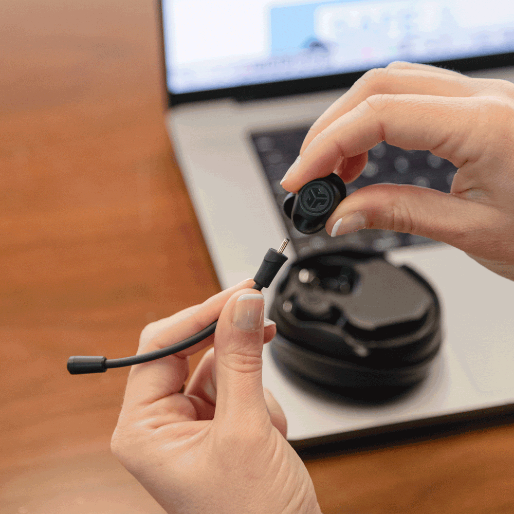 Work Buds In-Ear Headset Black - Image 5