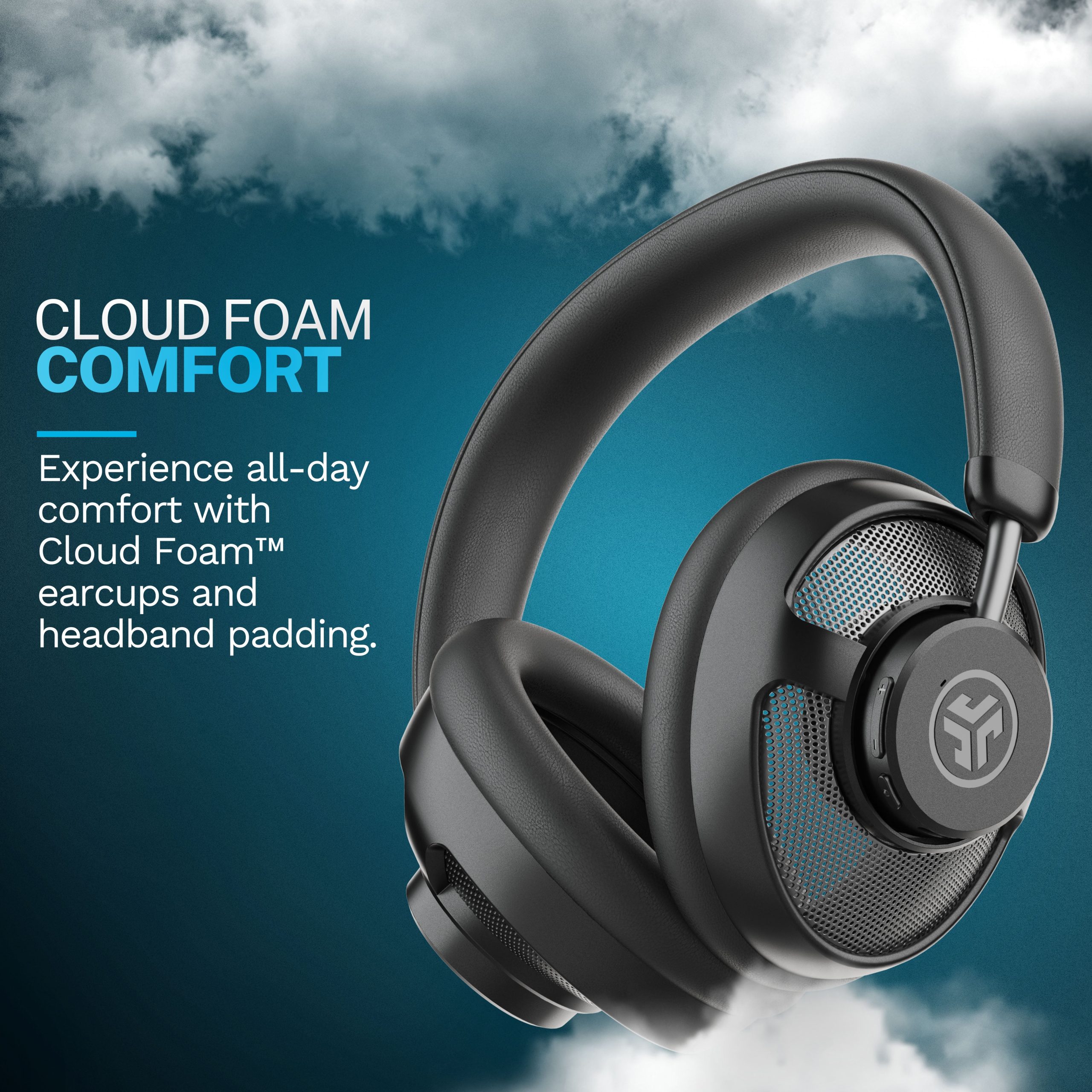 JBuds Open Headphone Open-Ear Wireless Headphones Black - Image 7