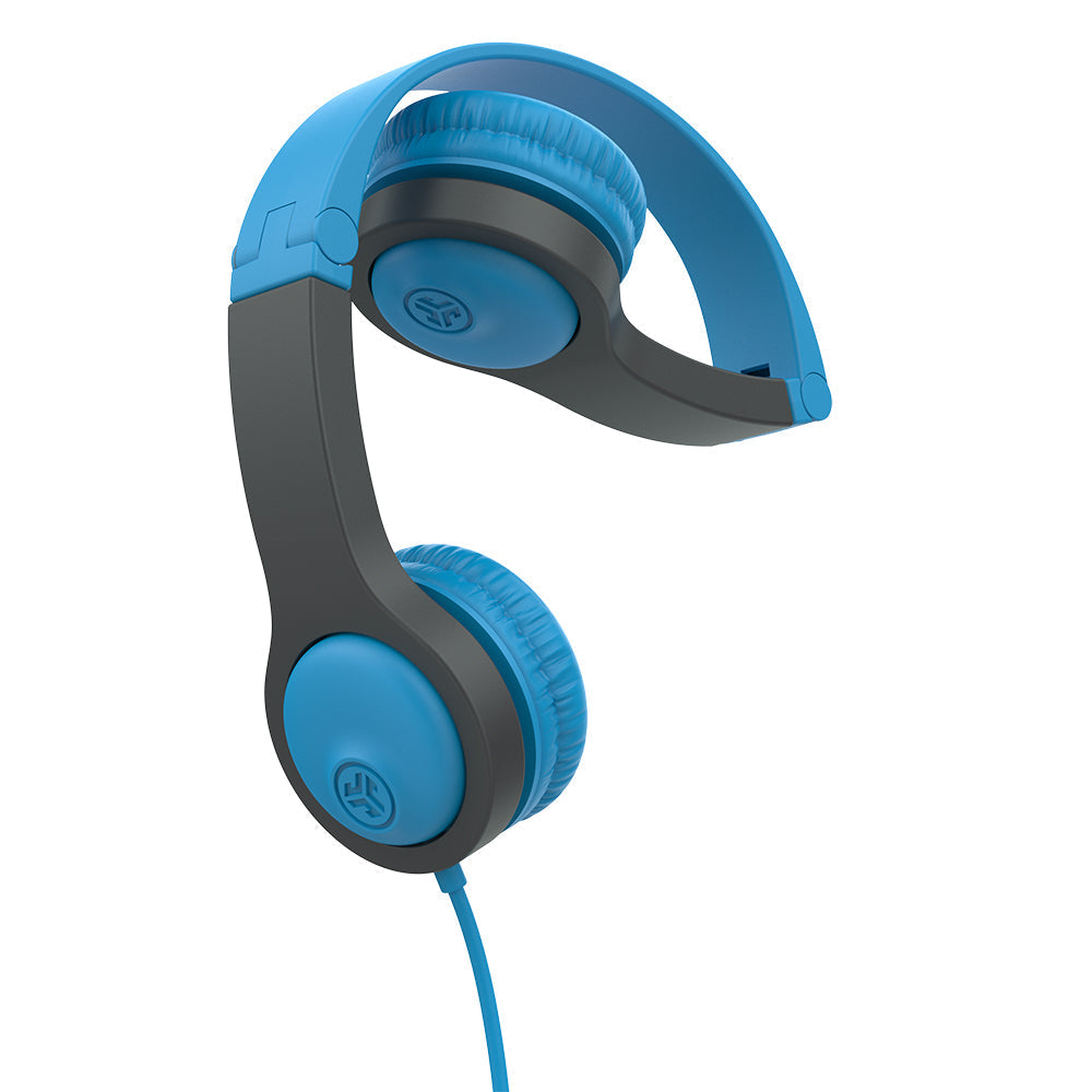 JBuddies Folding Gen 2 Kids Headphones Blue/Gray - Image 3
