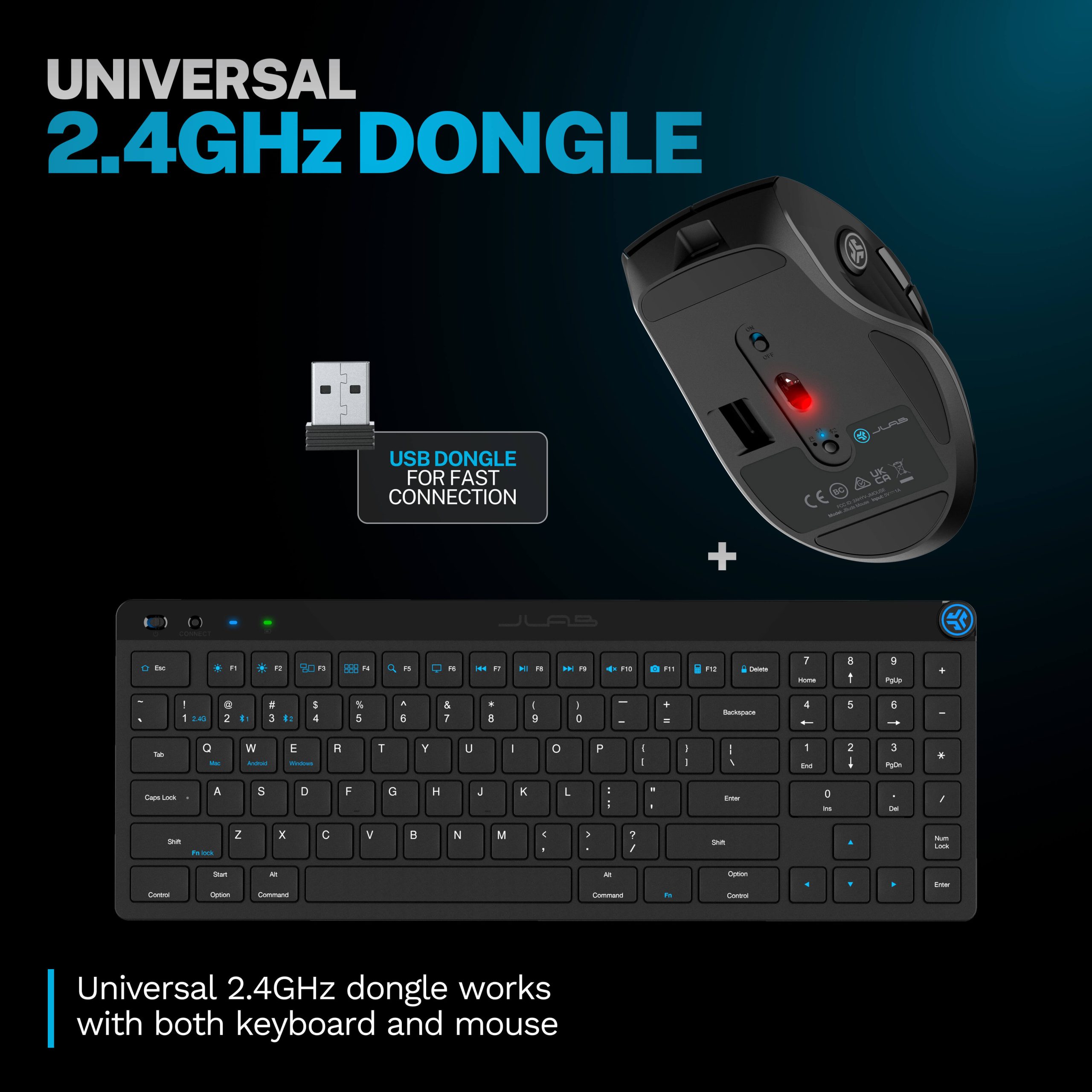 JLab JBuds Keyboard Mouse Bundle - Image 3